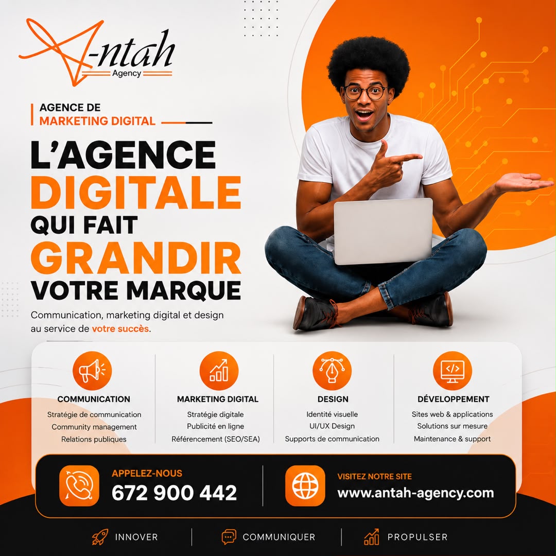 Boostez votre visibilité, développez votre business — A-ntah Agency