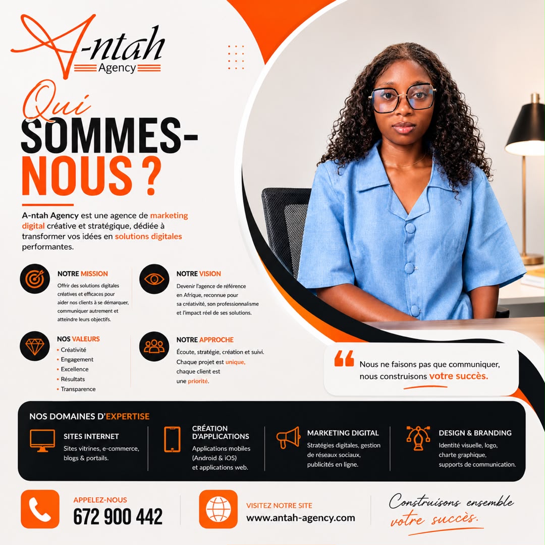 Boostez votre visibilité, développez votre business — A-ntah Agency